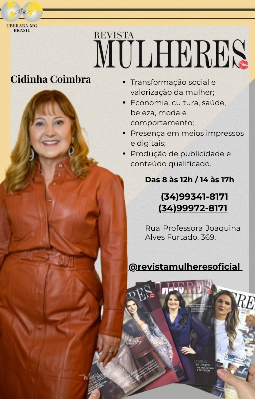 Revista Mulheres — Cidinha Coimbra