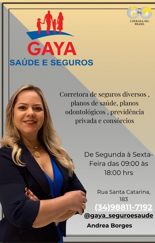 Gaya Saúde e Seguros — Andrea Borges