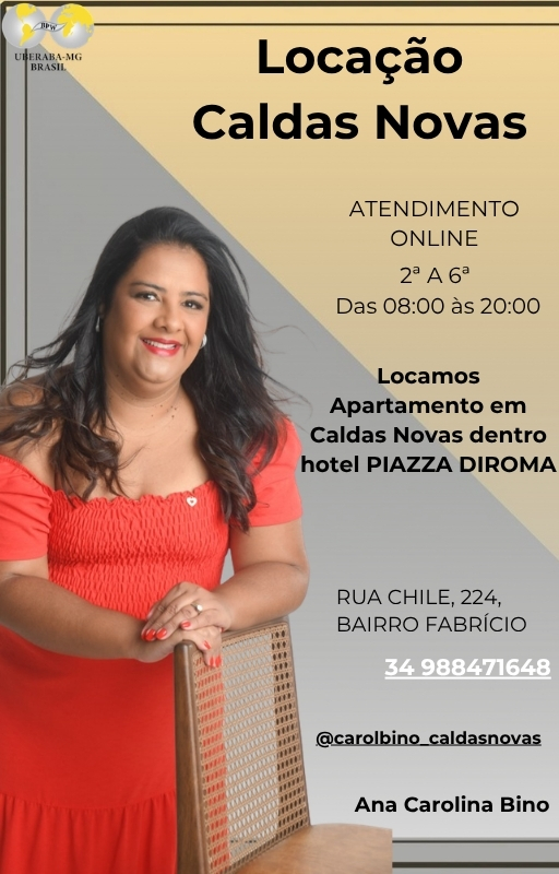 Locação Caldas Novas — Ana Carolina Bino
