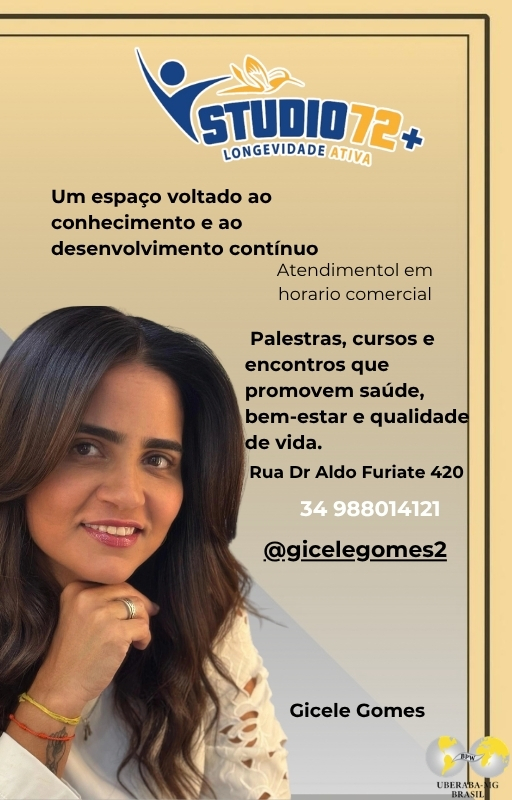 Studio 72+ Longevidade Ativa — Gicele Gomes